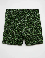 AEO Men's St. Patrick's Day Clovers Stretch Boxer Short