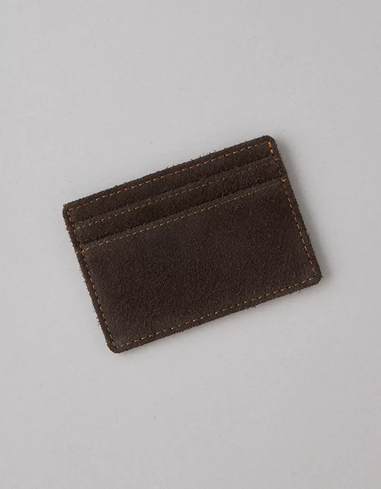 AE Leather & Denim Cardholder