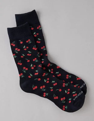 Mi-chaussettes classiques imprimées AE