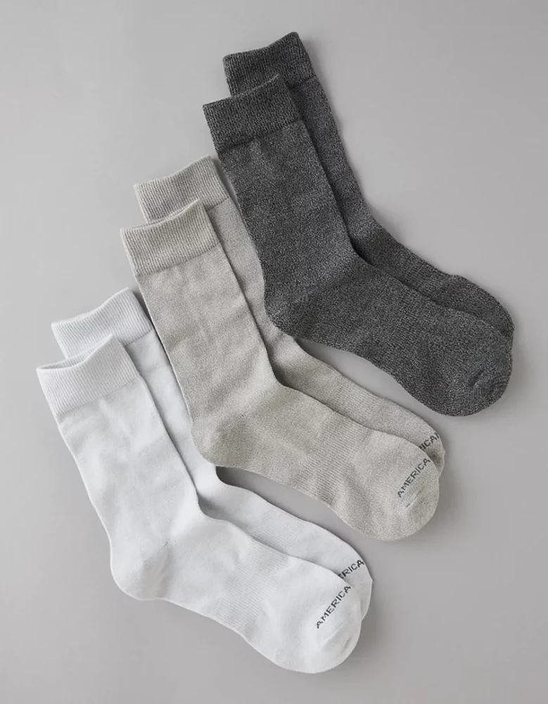 Lot de trois paires de chaussettes classiques AE