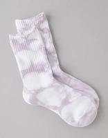 AE Tie-Dye Terry Crew Socks