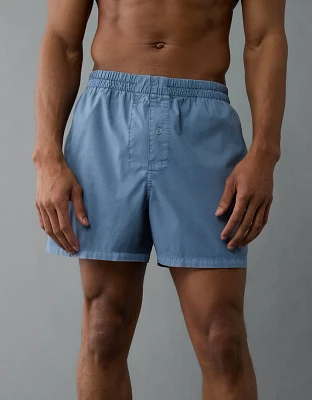 AEO Men's Poplin Pocket Boxer Short