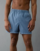 AEO Men's Poplin Pocket Boxer Short