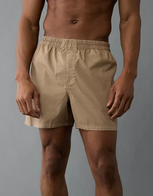 AEO Men's Poplin Pocket Boxer Short
