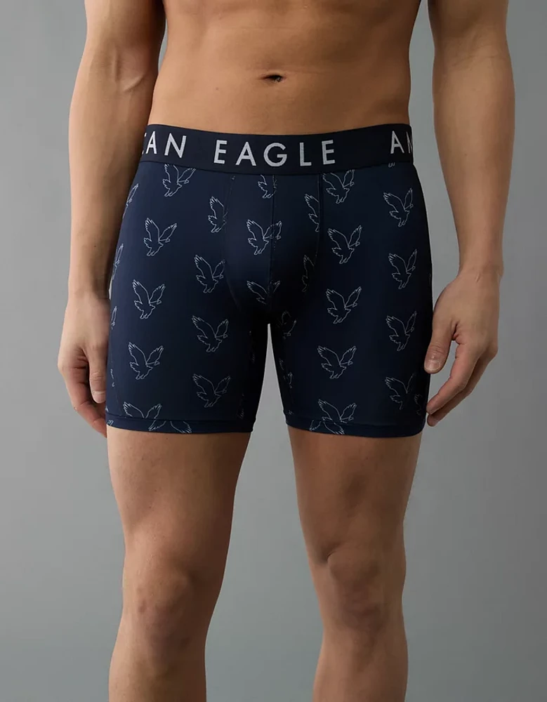Caleçon boxeur ajusté en Flex de 6 po aigle pour hommes AEO