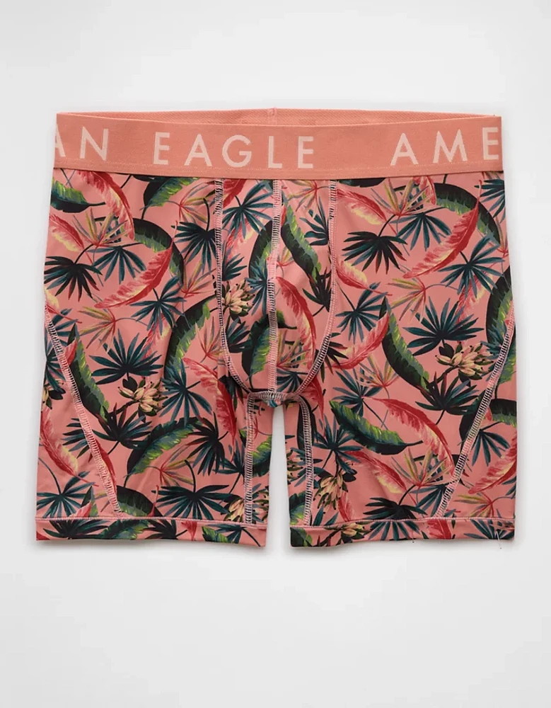 AEO Men's Tropical Bananas 6" Flex Boxer Brief