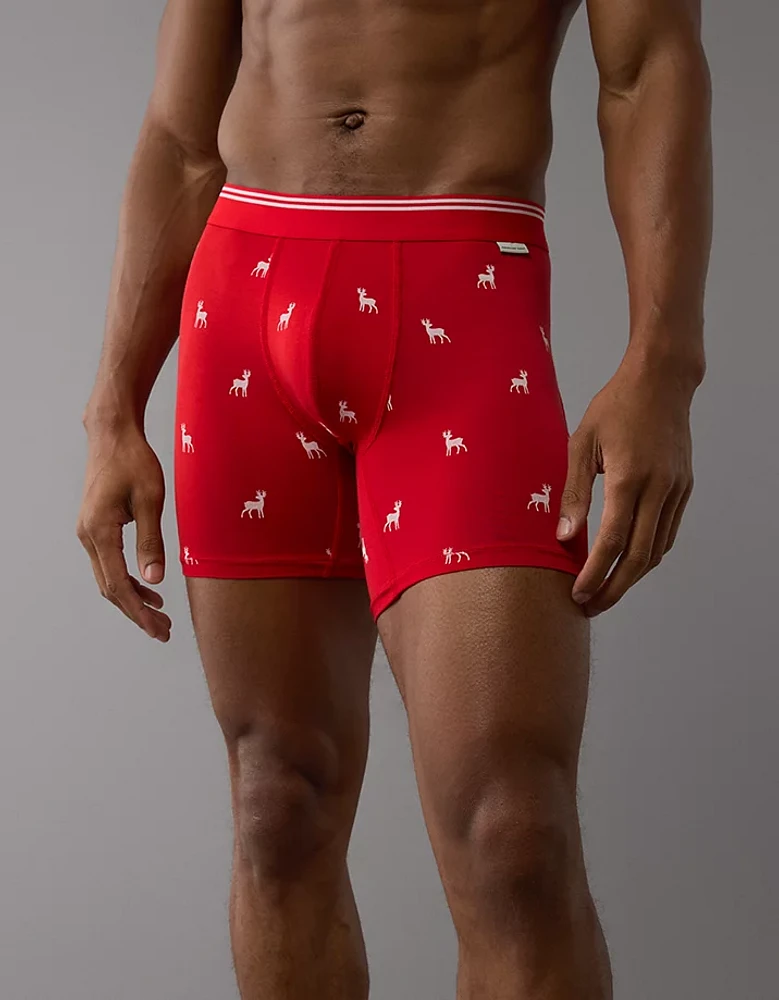 Caleçon boxeur ajusté ultradoux de 6 po cerf pour hommes AEO