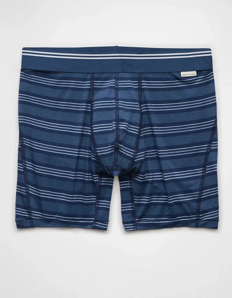 AEO Men's Striped 6" Ultra Soft Boxer Brief