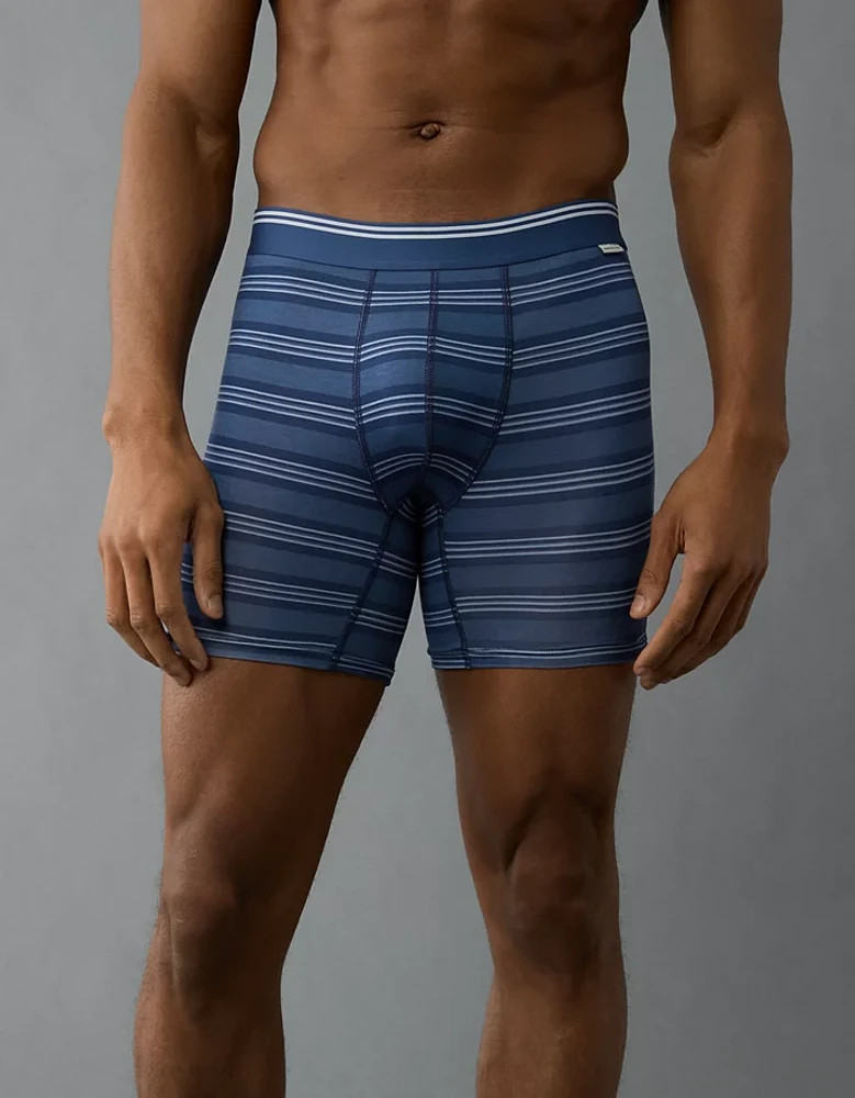 AEO Men's Striped 6" Ultra Soft Boxer Brief