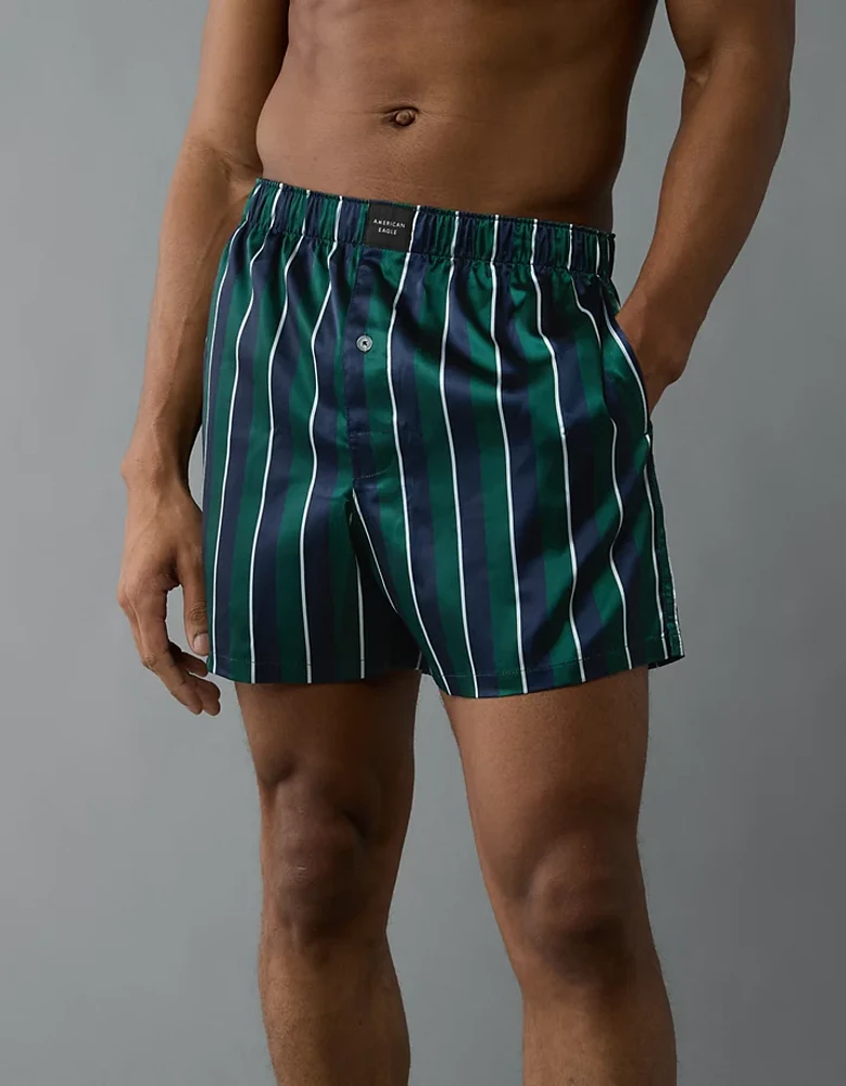 AEO Men's Satin Pocket Boxer Short