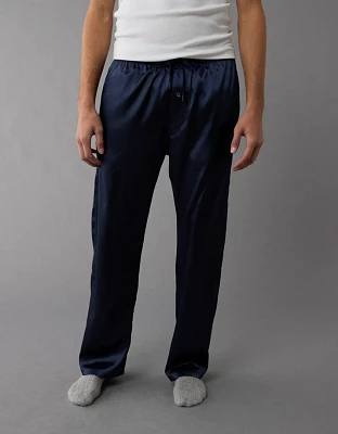 Pantalon en satin AE