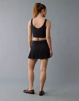 AE Ribbed Knit Mini Skirt
