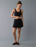 AE Ribbed Knit Mini Skirt