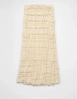 AE High-Waisted Lace Maxi Skirt