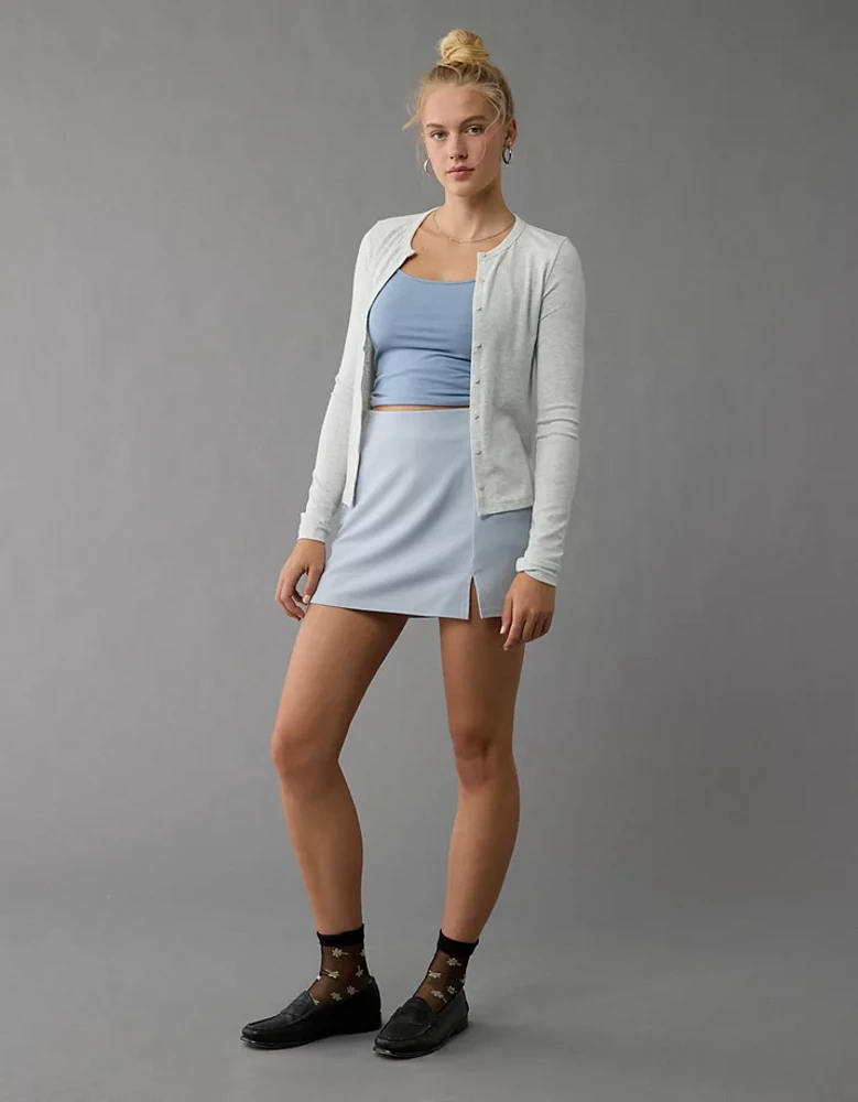 Jupe-short en tricot tendance AE