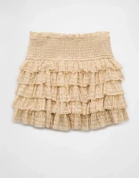 AE High-Waisted Ruffle Mini Skort