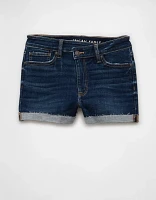 AE Next Level Crossover Super High-Waisted Denim Short