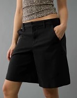 AE 11" Stretch High-Waisted Trouser Short