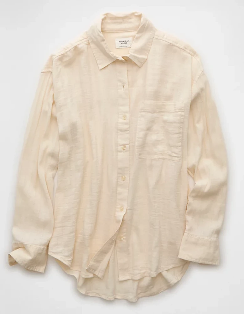 AE Perfect Button-Up Shirt