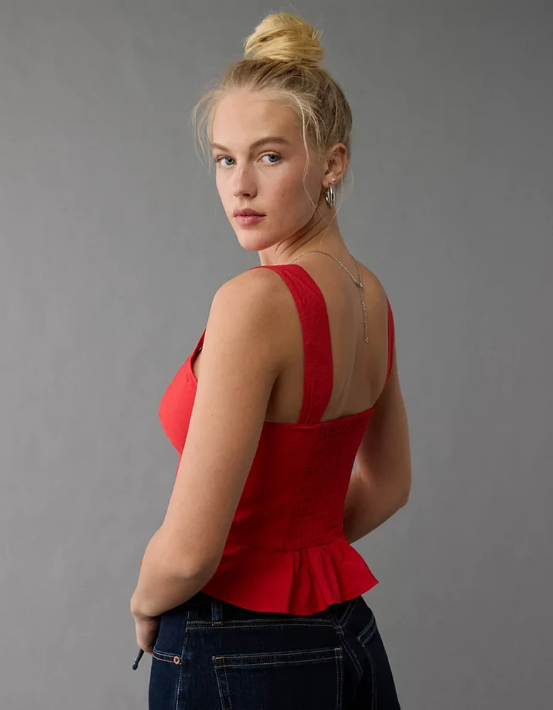 AE Sweetheart Corset Tank Top