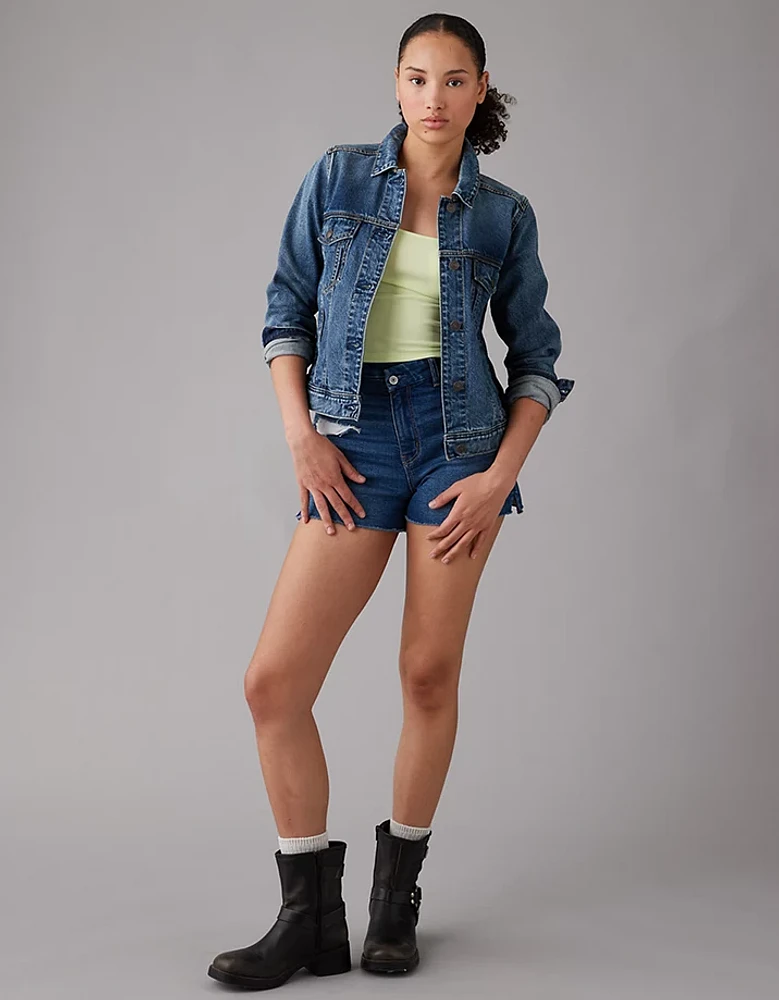 Veste en denim classique extensible et rigide AE