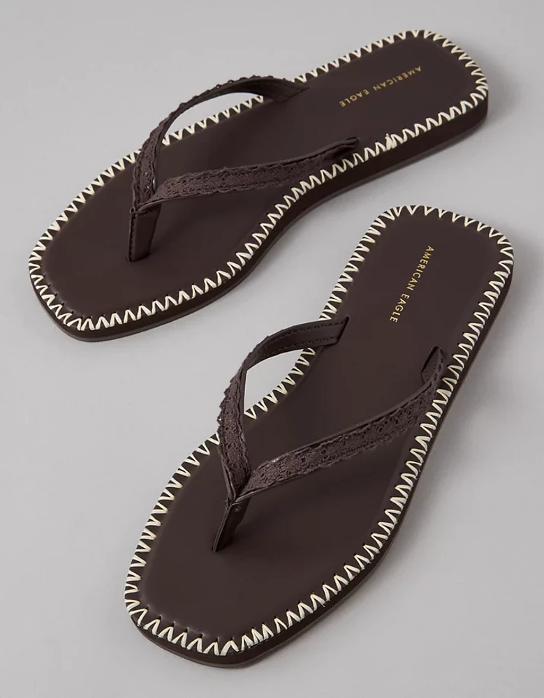 AE Textured Overlay Flip Flop