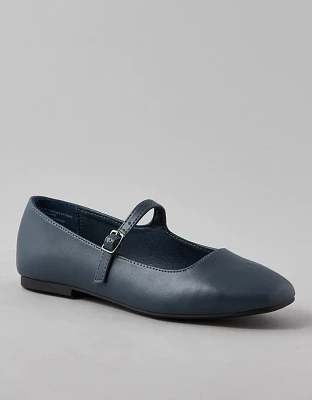 Ballerine en cuir végan AE