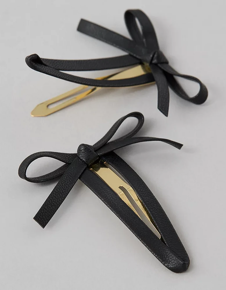Emballage de 2 barrettes avec boucle AE
