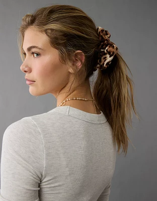 AE Oversized Leopard Scrunchie
