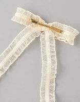 AE Lace Ruffle Bow