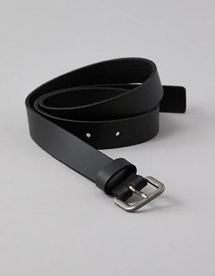 Ceinture à boucle carrée AE