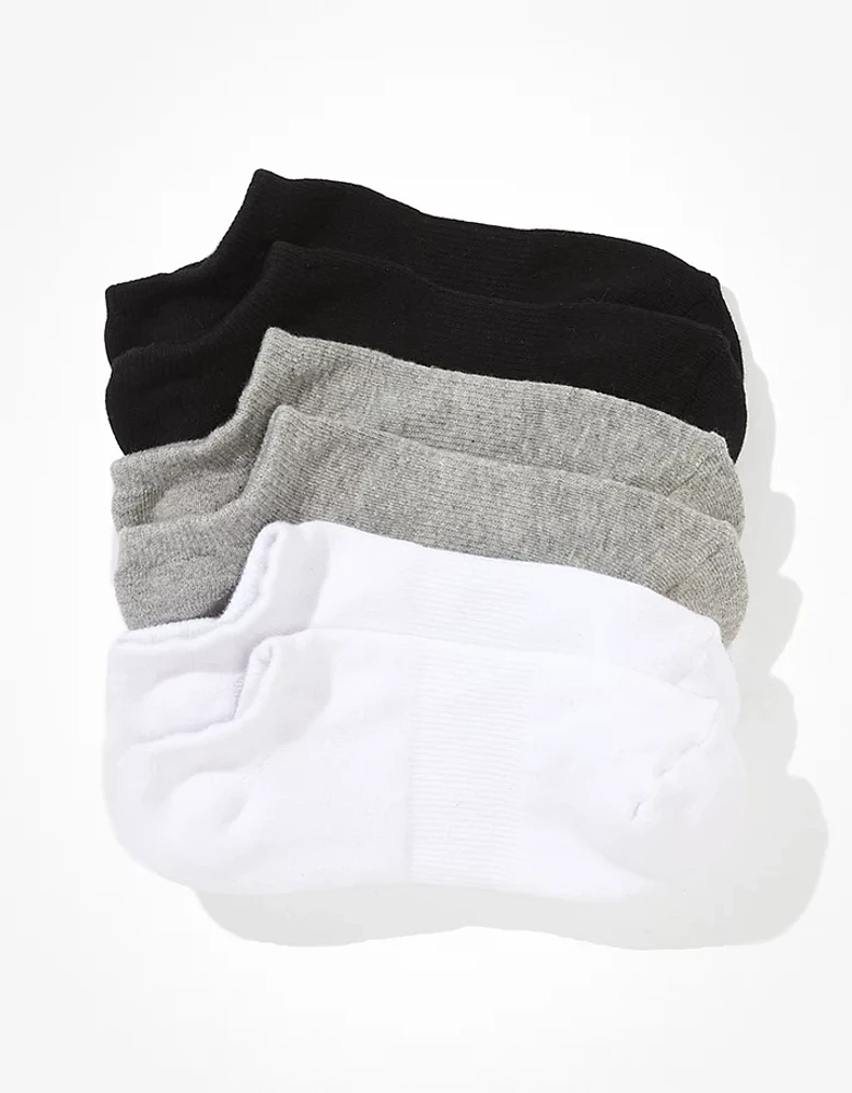 Lot de trois paires de socquettes de sport AE