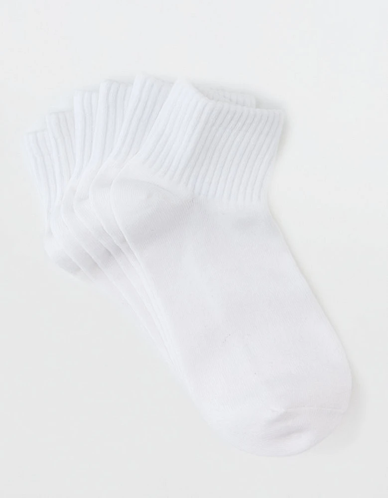 Lot de trois paires de mi-chaussettes basses AE