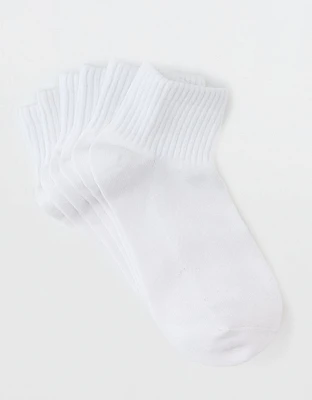 Lot de trois paires de mi-chaussettes basses AE