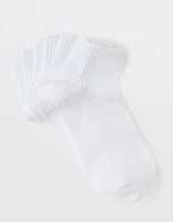 Lot de trois paires de mi-chaussettes basses AE