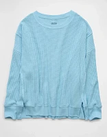 AE Big Hug Waffle Sweatshirt