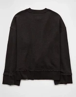 AE Relaxed Wide Sleeve Sweatshirt