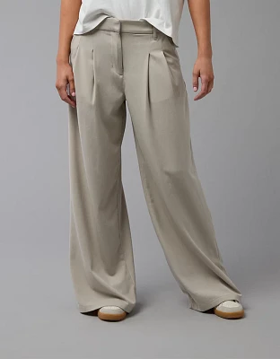 Pantalon pavot à jambe très large extensible AE