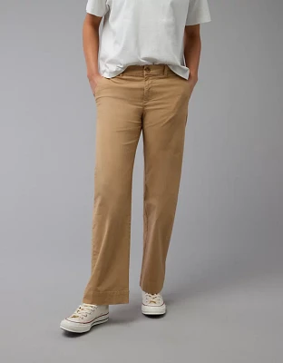 AE Stretch Stovepipe Khaki Pant
