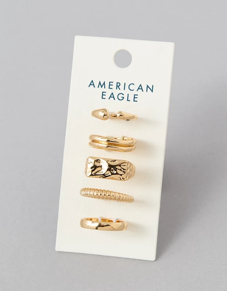 AEO Sculpted Ring 5-Pack