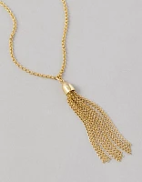 AEO Single Tassel Necklace