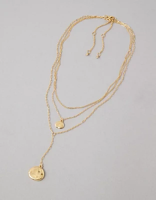 AEO Disc Necklace 2-Pack