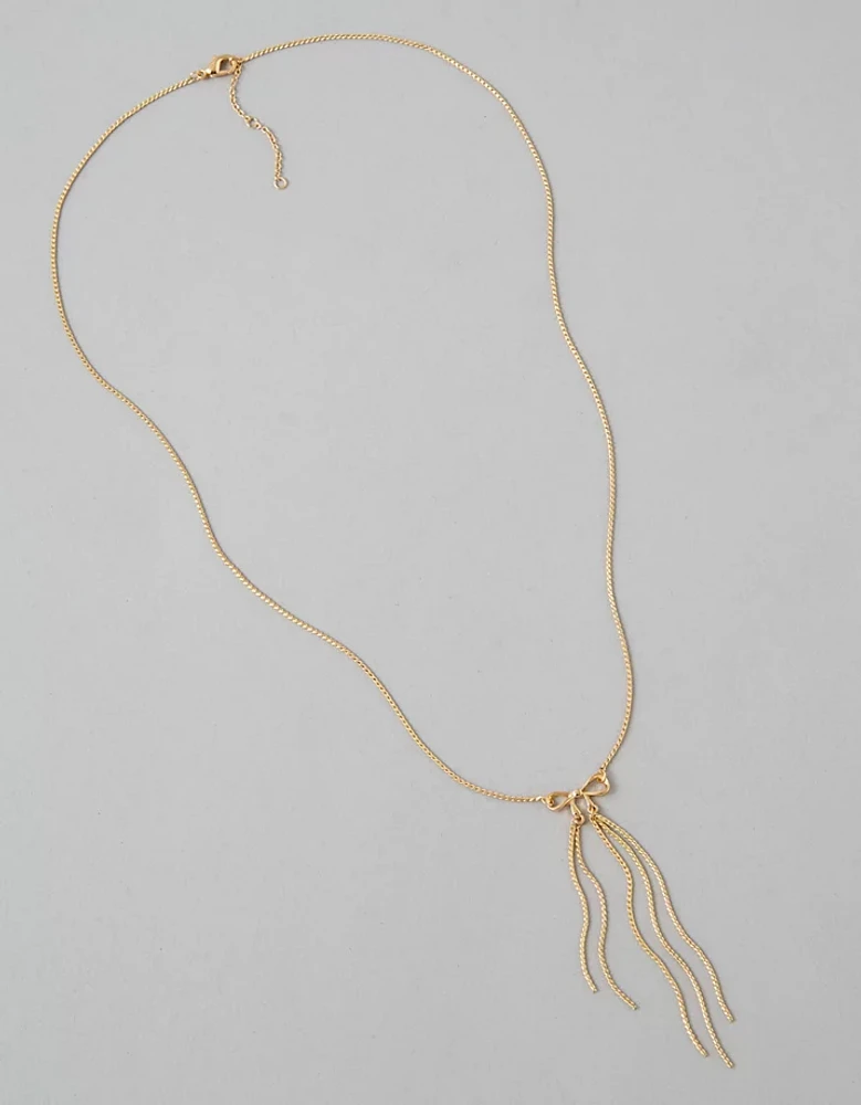 AEO Long Bow Necklace