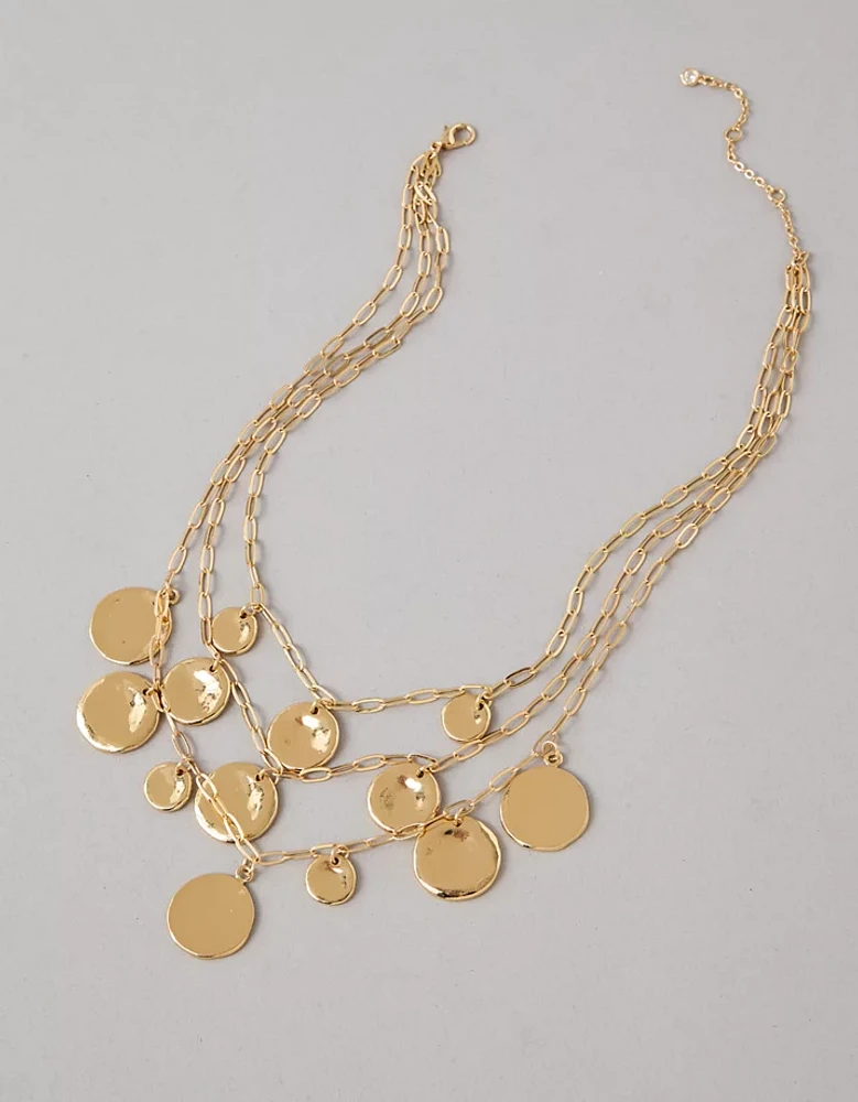 AEO Coin Layered Necklace