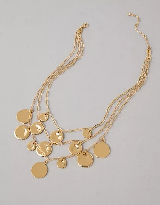 Collier superposé avec pièces AEO
