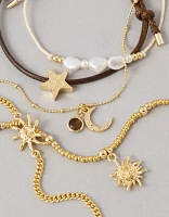 AEO Brown Bracelet 5-Pack