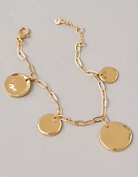 AEO Coin Charm Bracelet