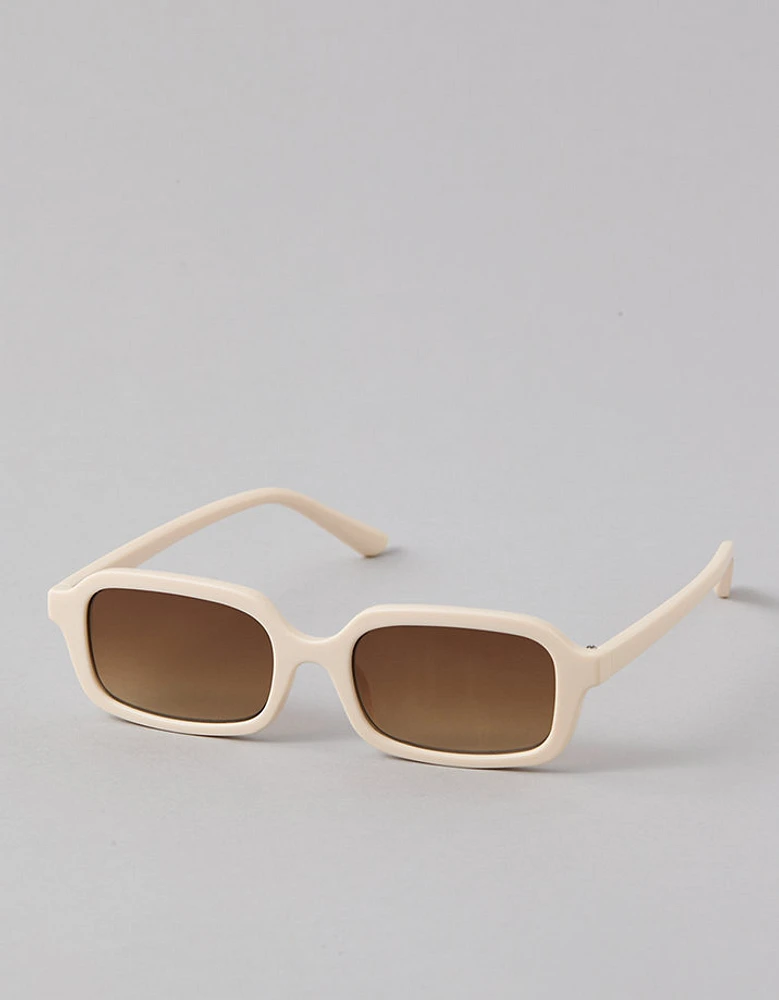 Lunettes de soleil rectangulaires rétro AE