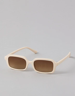 Lunettes de soleil rectangulaires rétro AE