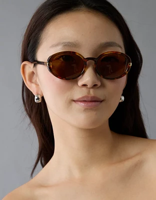 AE Round Tortoise Shell Sunglasses